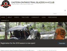 Tablet Screenshot of eotb.ca